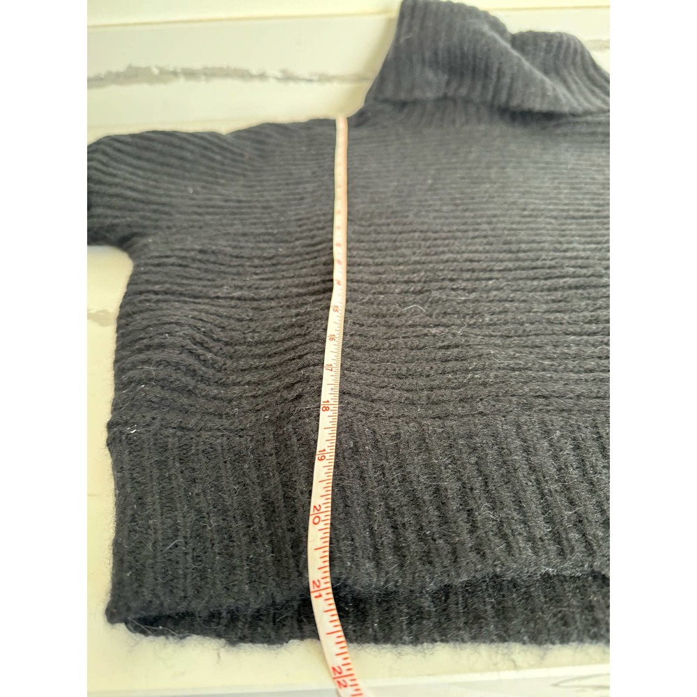 Leith Dolman Turtleneck Sweater In Black Size Small - Picture 6 of 7